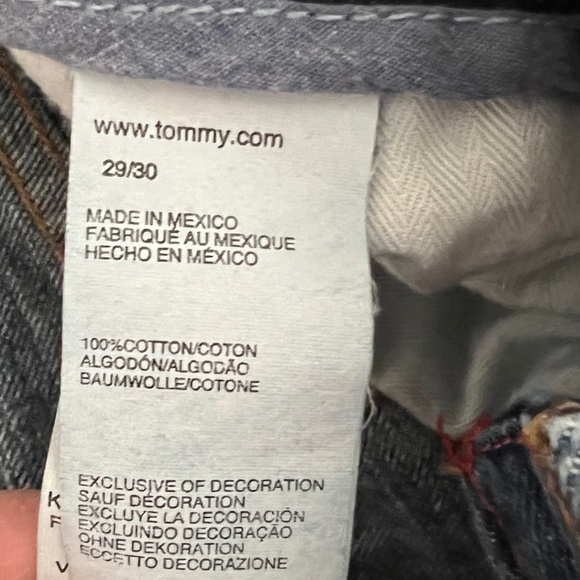 Men's / Teen Tommy Hilfiger Jeans Size 29 - Picture 6 of 7
